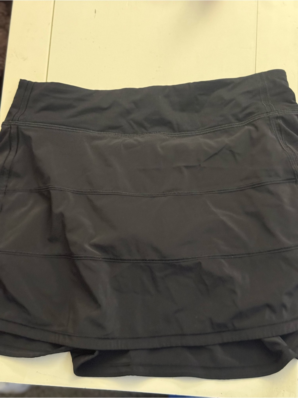 lululemon athletica Black Athletic Shorts Skort